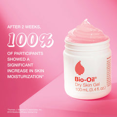 Bio-Oil Dry Skin Gel 1.7oz tube provides quick relief for dry areas.