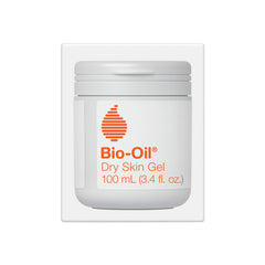 Bio-Oil Dry Skin Gel bottle illustrating fast hydration for dry skin.