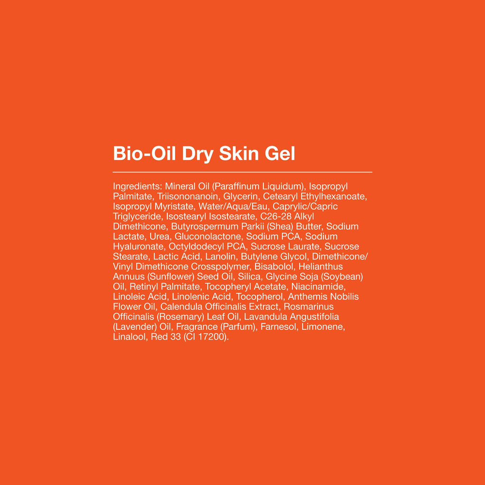Bio-Oil Dry Skin Gel used on a child over three years old.