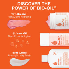 Bio-Oil Dry Skin Gel tube delivering quick-absorbing hydration for dry skin.