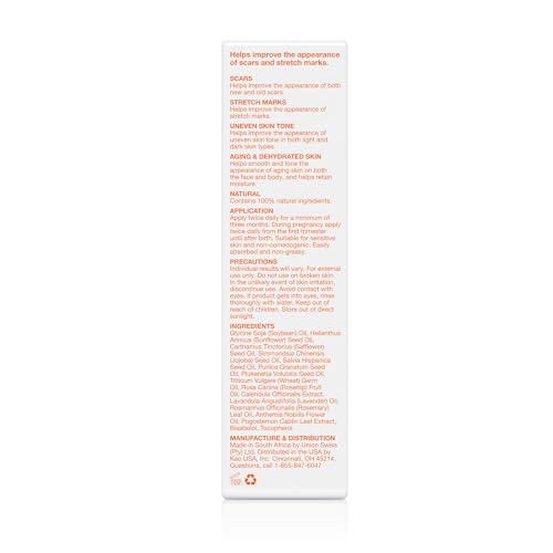 Bio-Oil fragrance-free formula suitable for sensitive skin