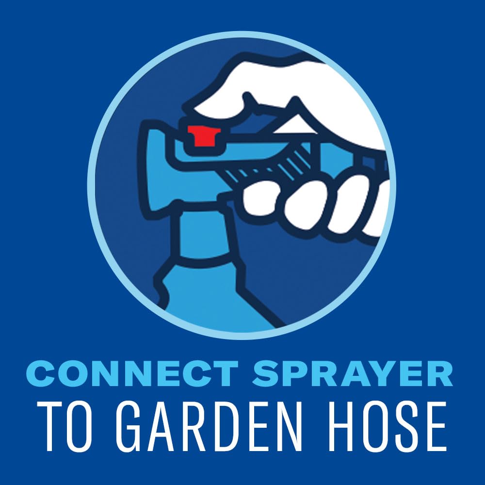 BioAdvanced 3-in-1 spray helps control black spot and powdery mildew on foliage.