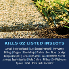 Ant and tick control around a home foundation with BioAdvanced Complete Insect Killer.