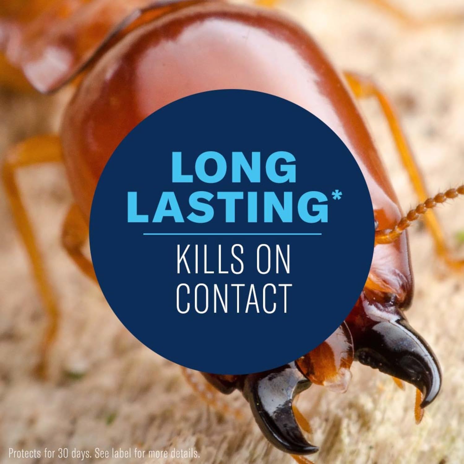 Branding with One Blue Bottle signals trusted outdoor pest protection from BioAdvanced.
