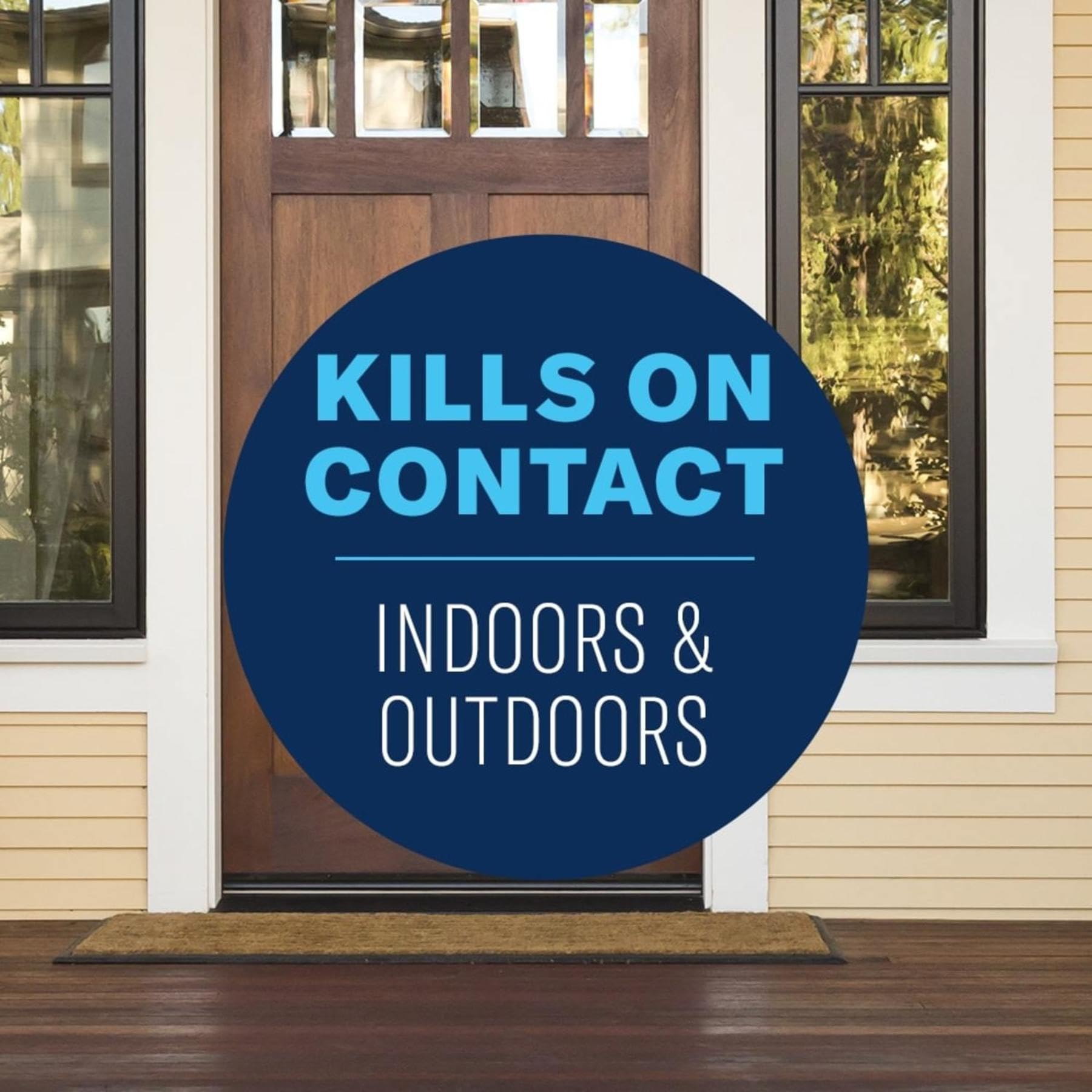BioAdvanced outdoor surface spray for decks and building perimeters.