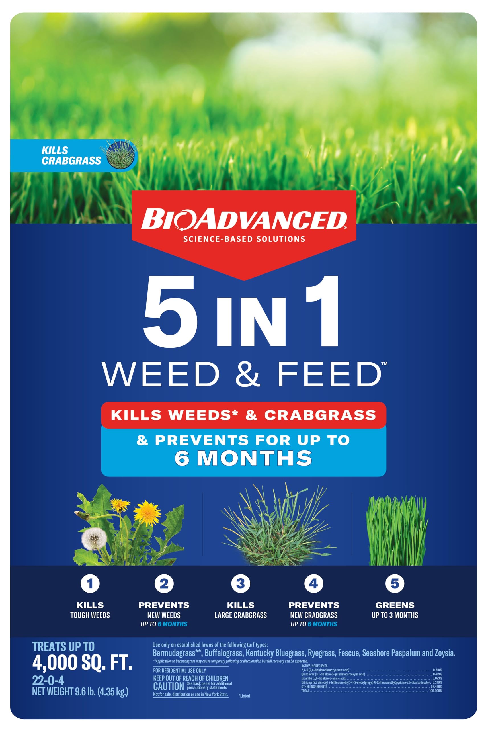 BioAdvanced 5-in-1 is ready for spring and summer application.
