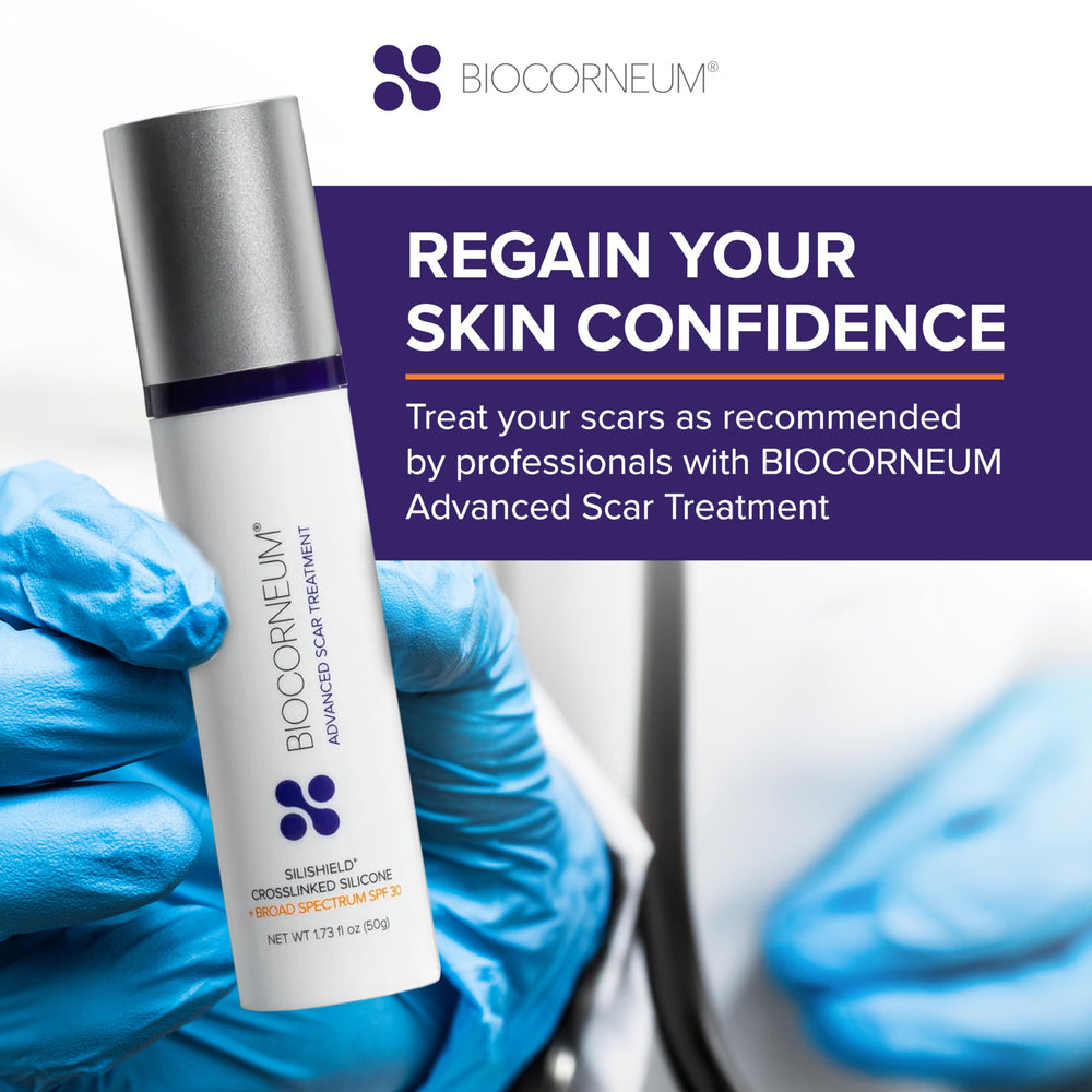 BIOCORNEUM tube with sleek cap showcasing travel-friendly design.