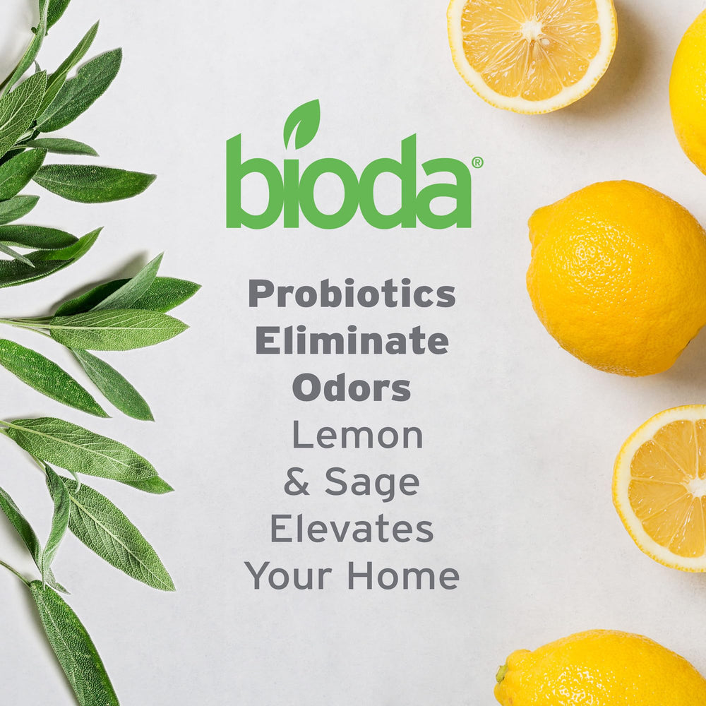 Bioda lemon sage fragrance leaves a light, fresh atmosphere.