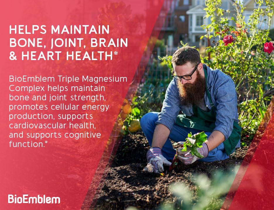 BioEmblem Triple Magnesium certifications seal signals third-party tested purity