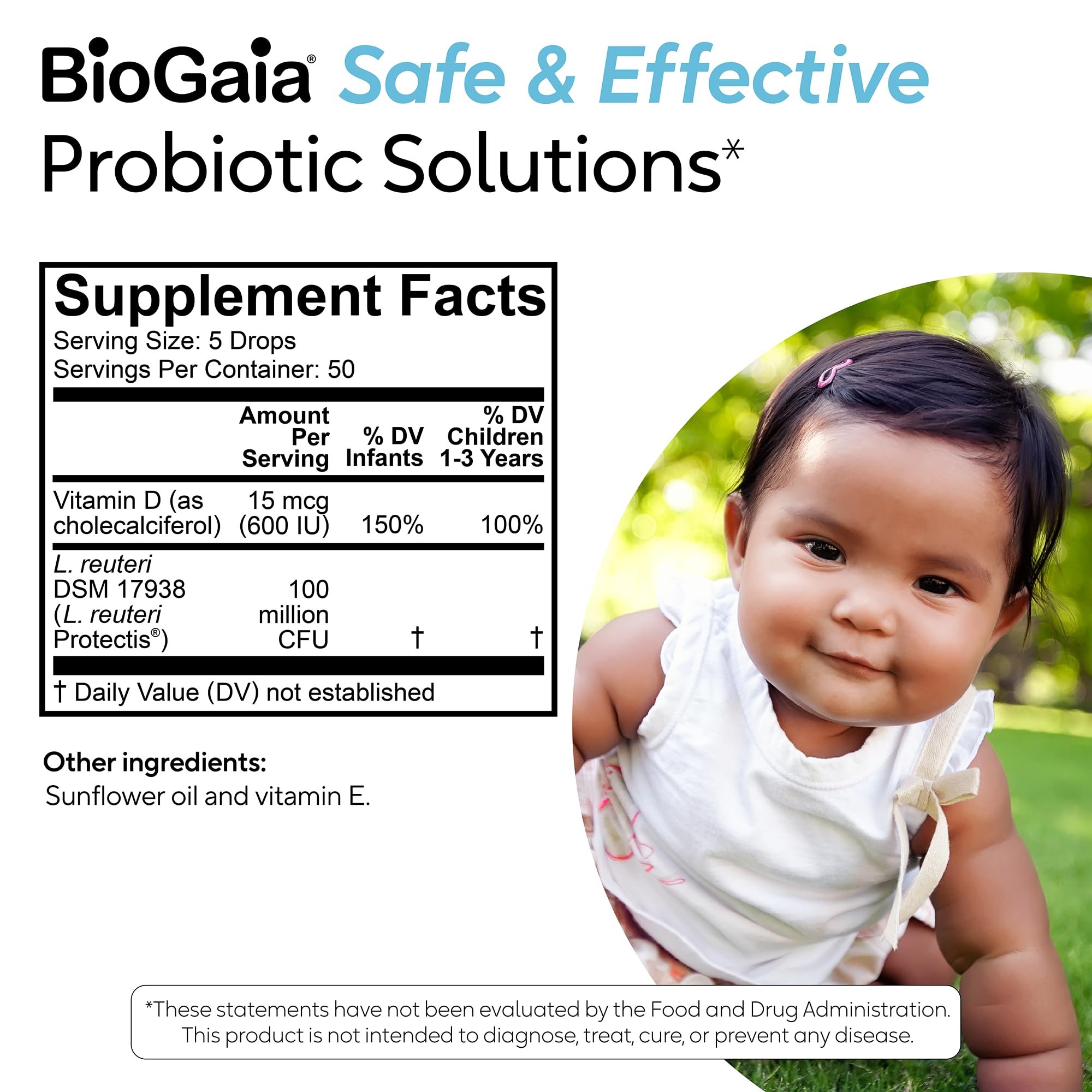 BioGaia Immune Active toddler-usage image suggests caregiver-friendly routine.