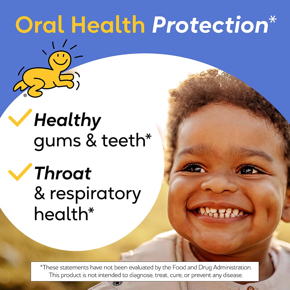 BioGaia Nurture & Grow oral health support through daily use.