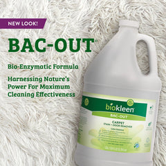 Biokleen Bac-Out tackles wine spills on carpets and upholstery.