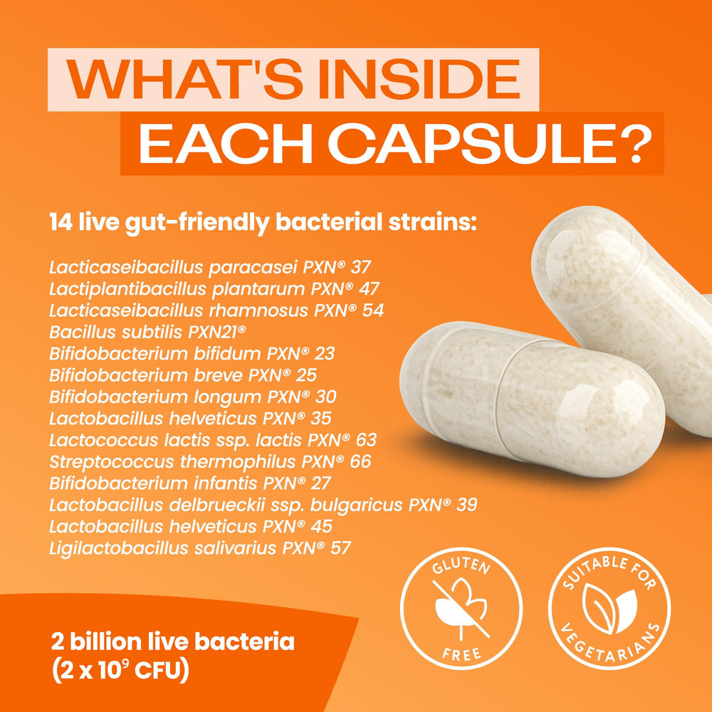 Bio-Kult Everyday daily use implies simplicity with one to two capsules daily.