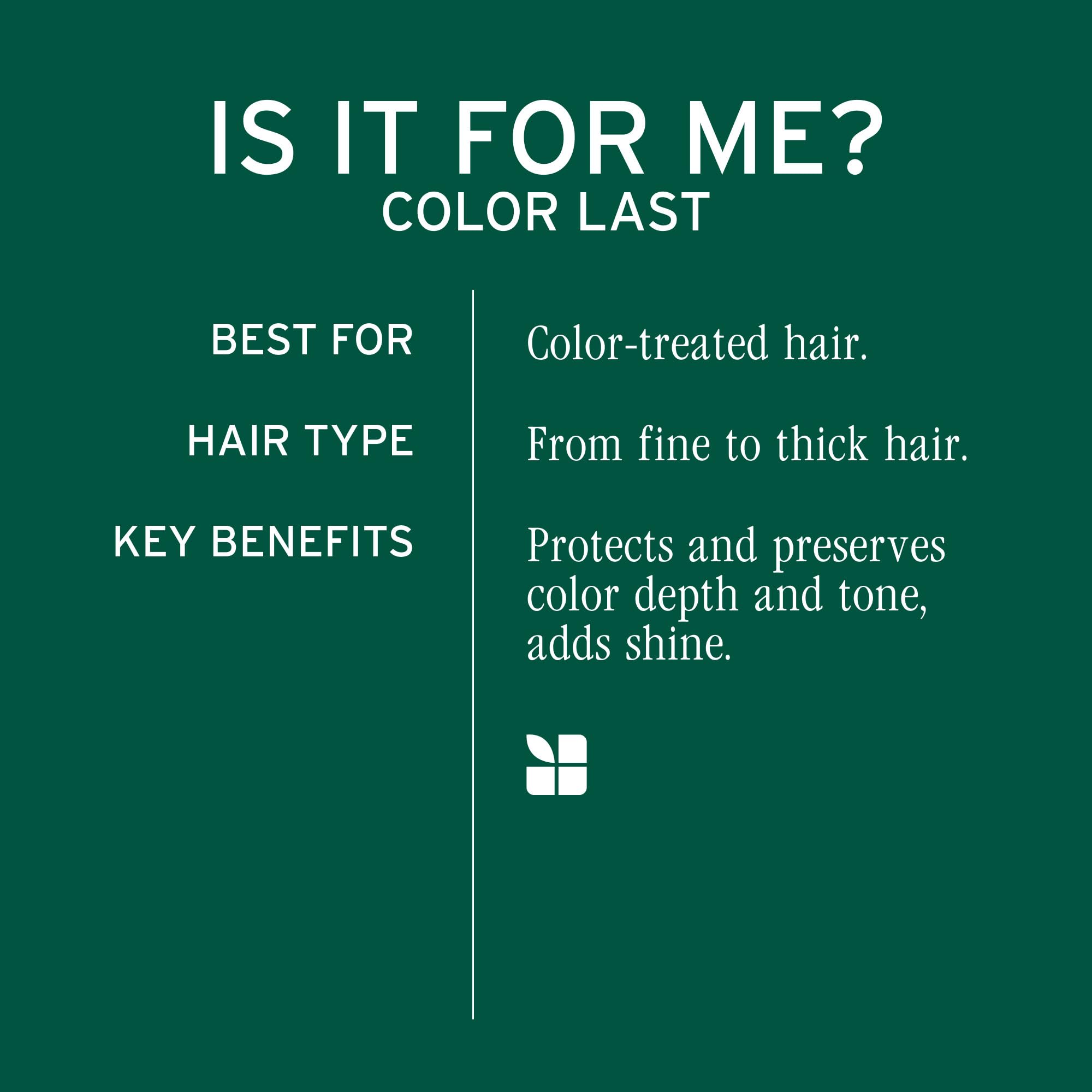 Biolage Color Last Shampoo close-up highlights shine and gloss