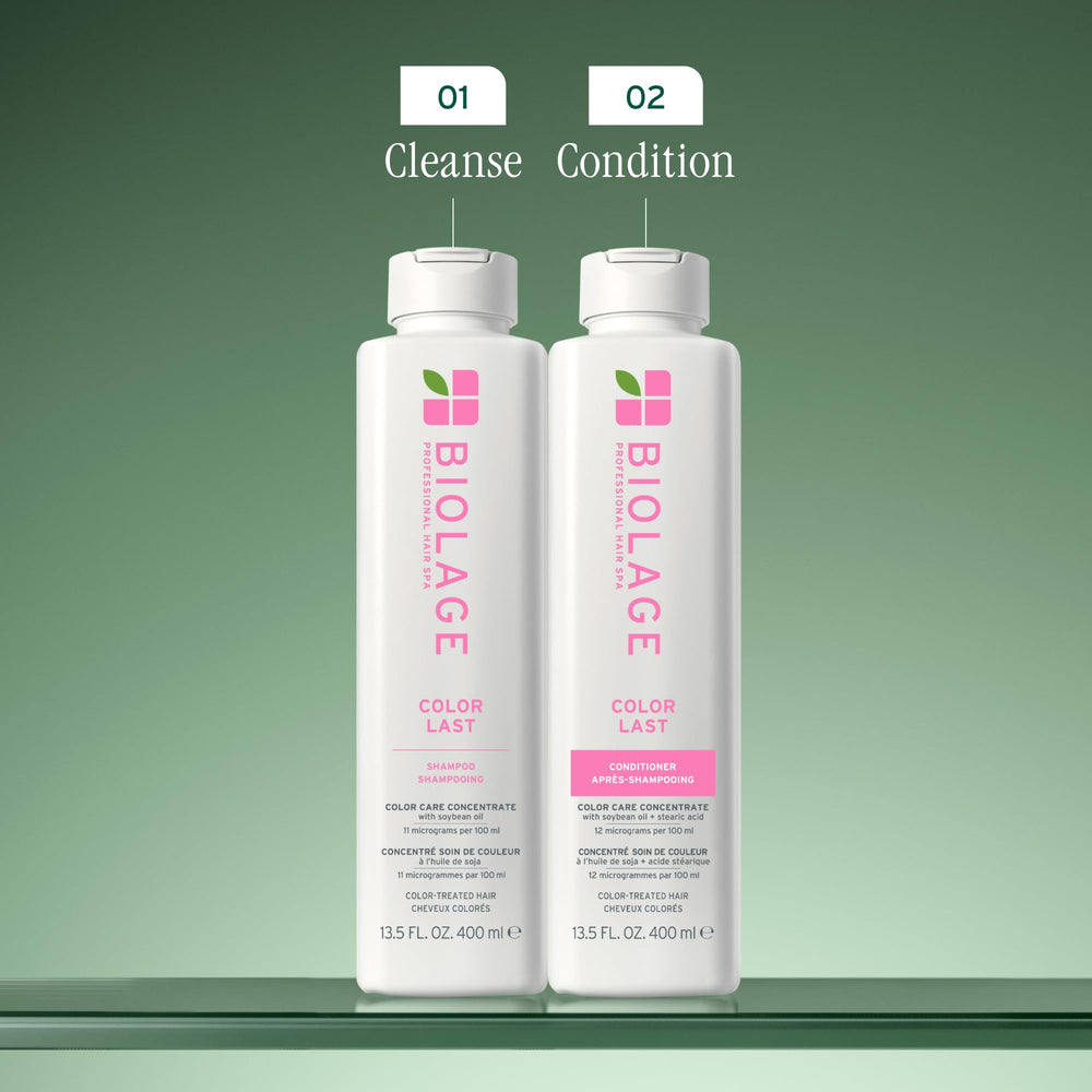 Biolage Color Last Shampoo vegan formulation supports ethical color care
