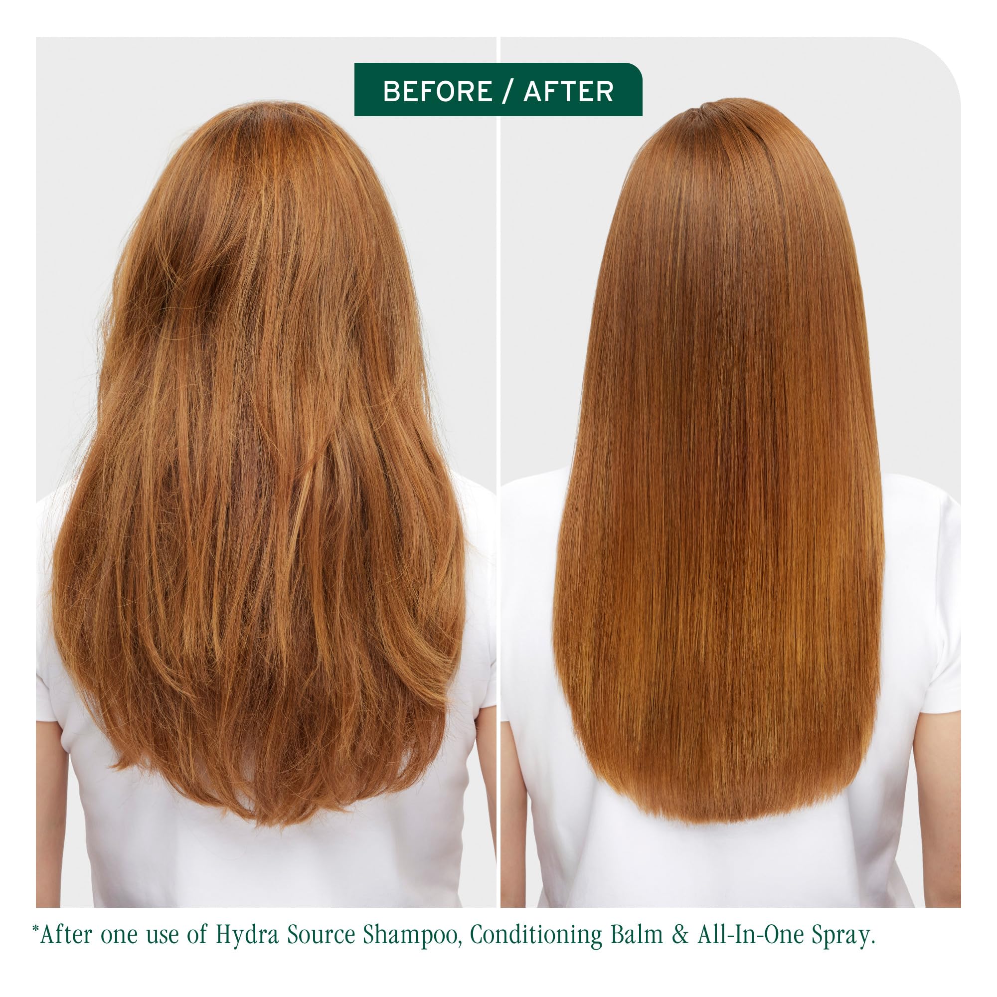 biolage all-in-one spray on color-treated hair with gentle conditioning.