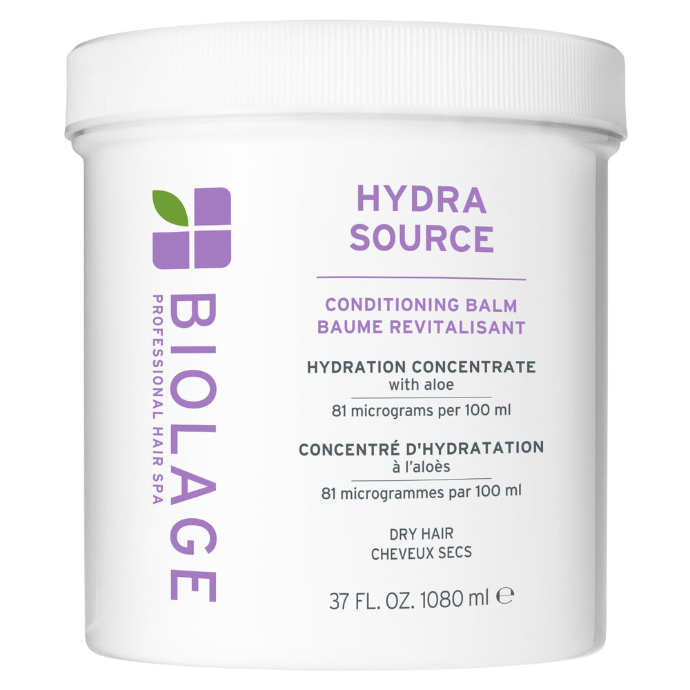 Biolage HydraSource Conditioning Balm jar for deep moisture in dry hair