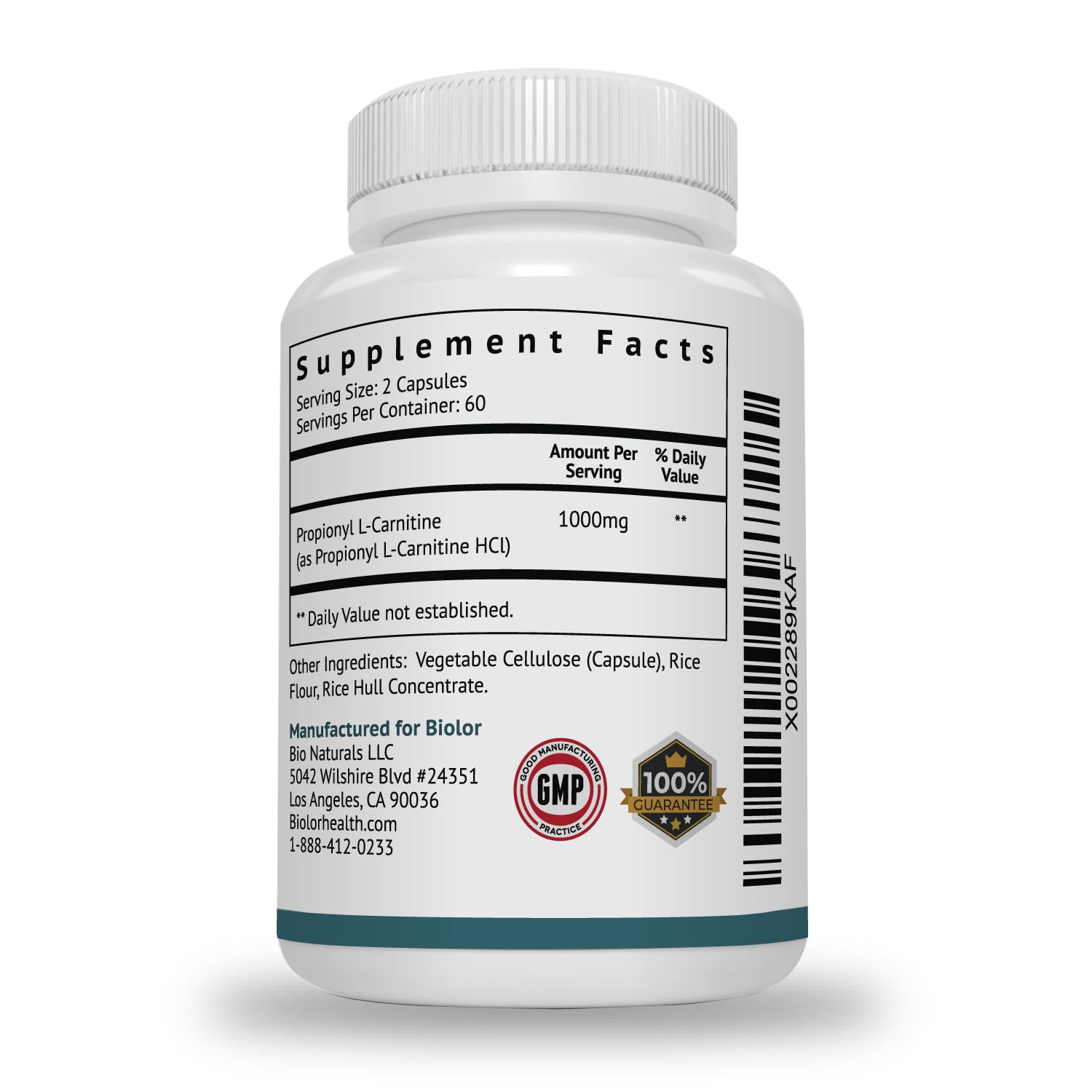 Biolor Biovy PLCAR label-detail highlights key ingredient and clean production standards.