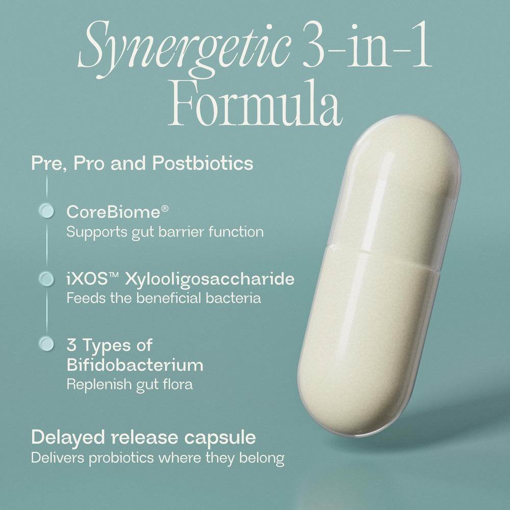 BIOMA Probiotics with bifidobacterium strains promotes a resilient gut microflora.