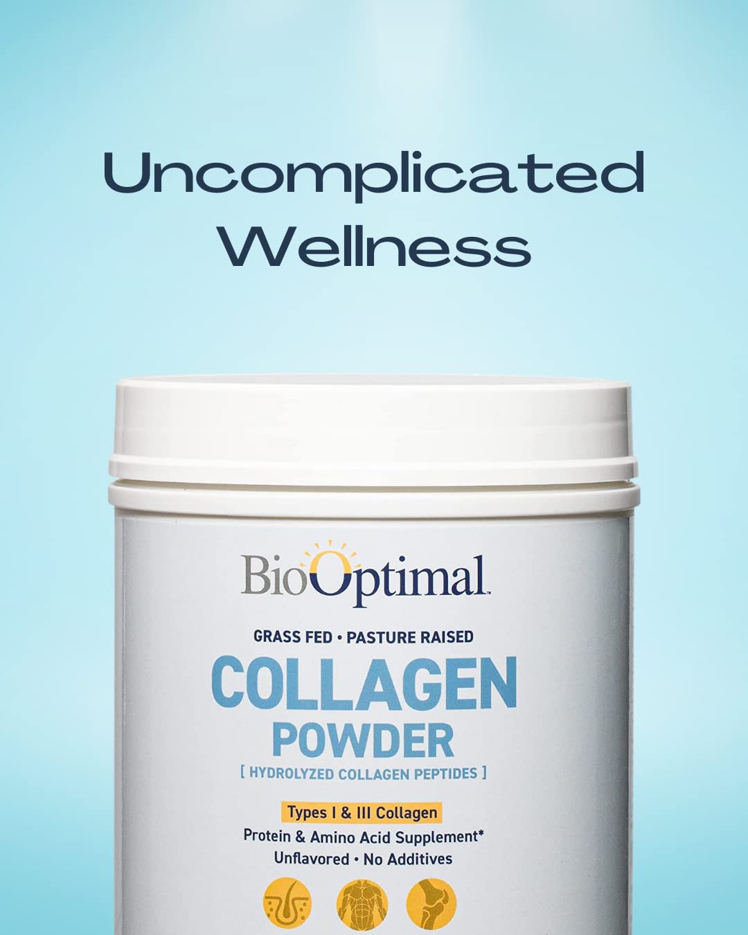 BioOptimal scoop with powder for precise daily dose