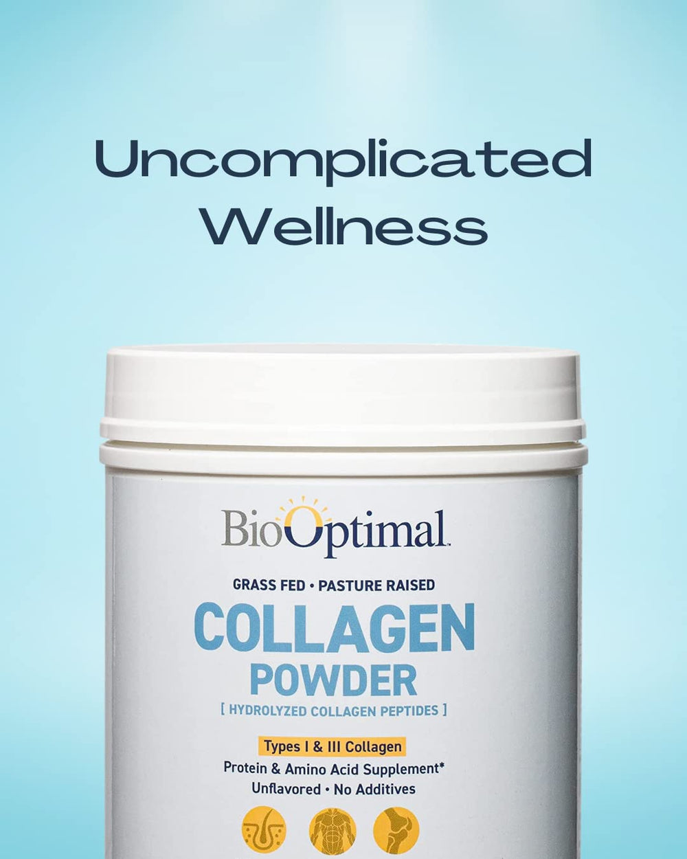 BioOptimal scoop with powder for precise daily dose