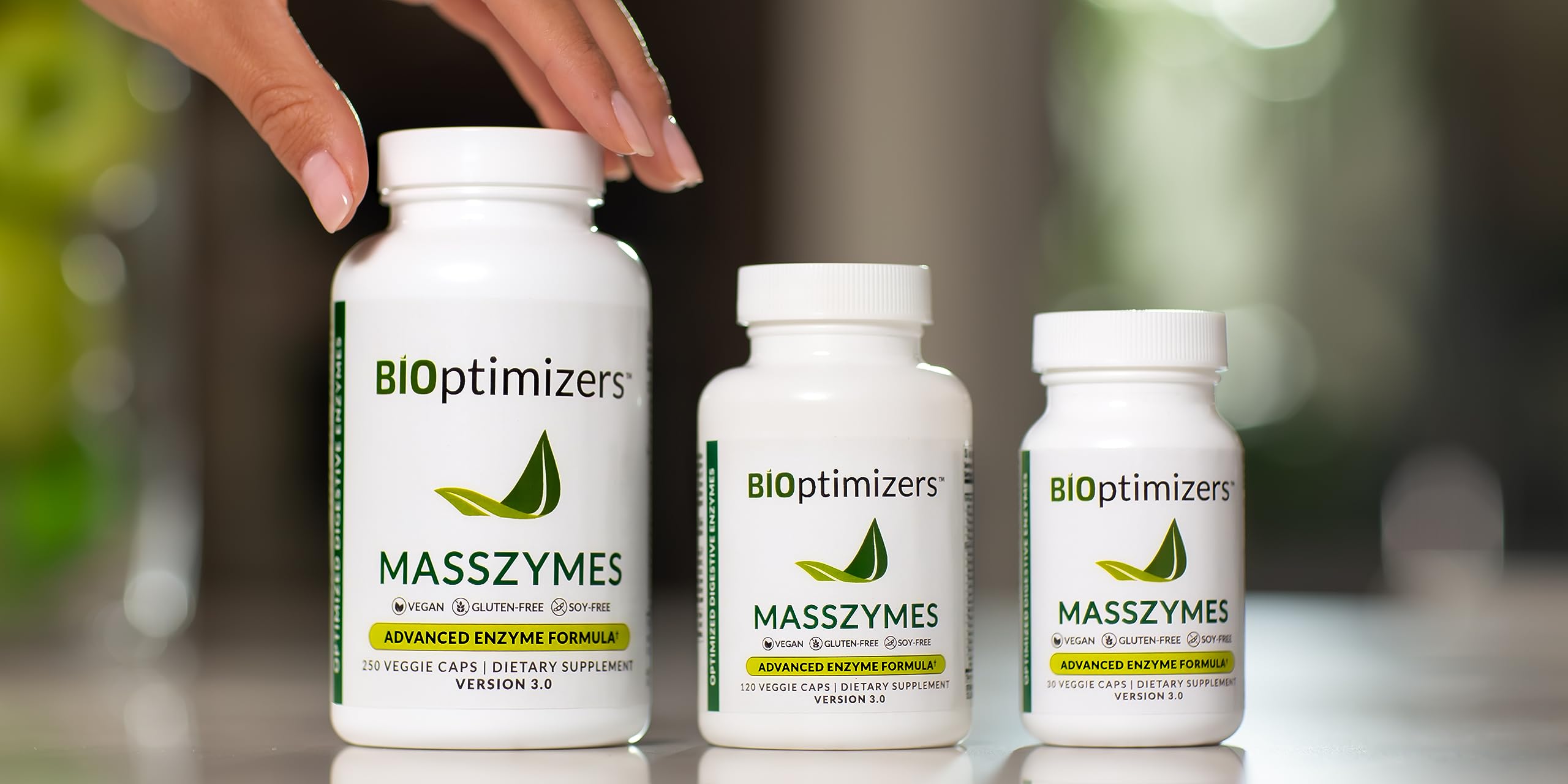 Gut health and immunity concept with MassZymes as part of daily routine.