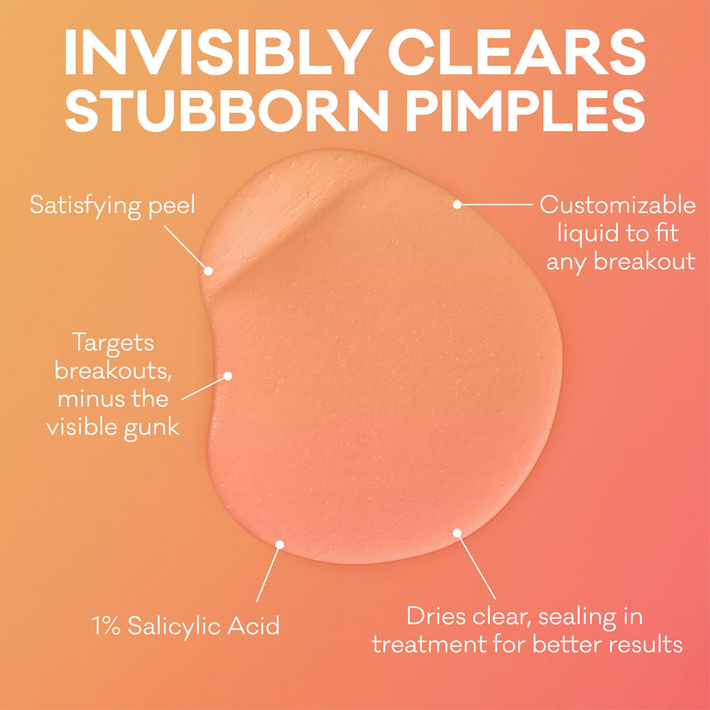 Biore Patch peels away after hours to reveal calmer skin.