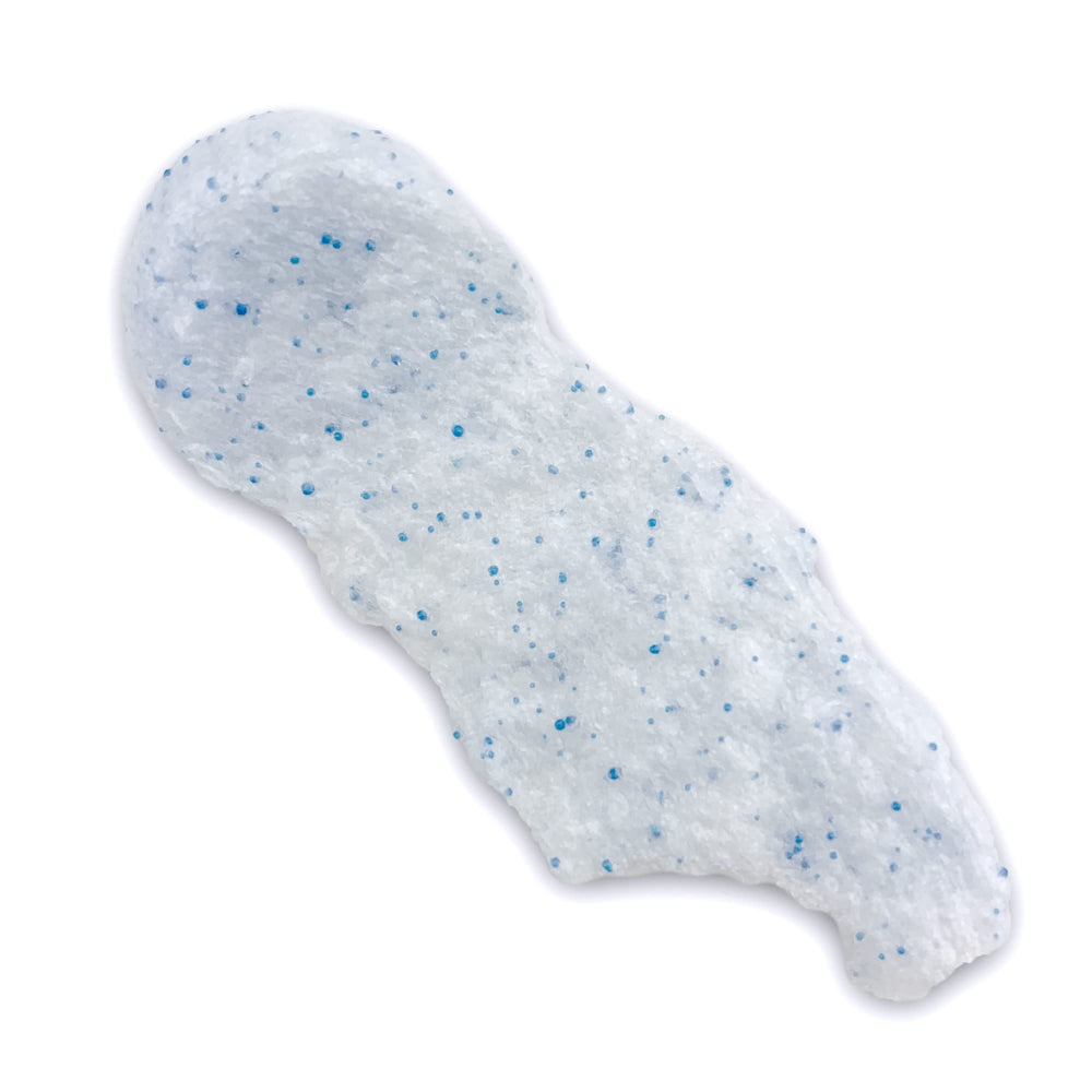 Biore Pore Unclogging Scrub texture on skin after rinse suggests smoother feel