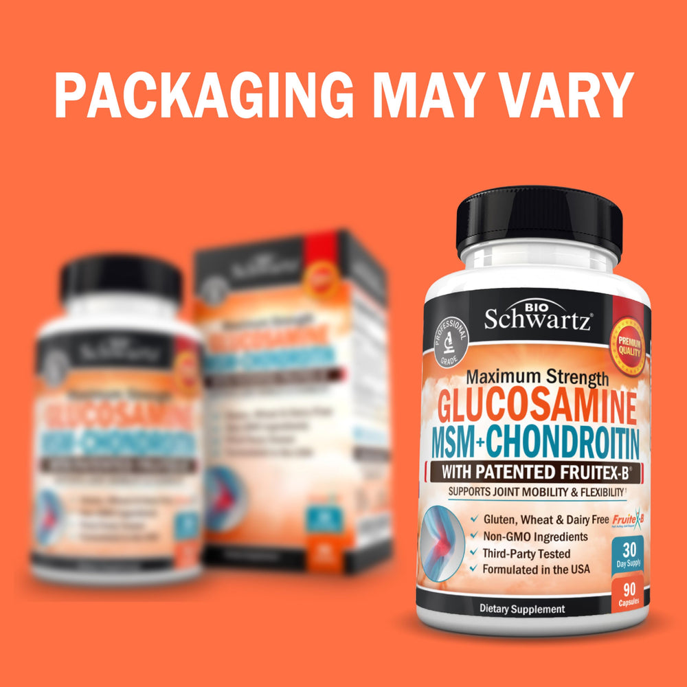 BioSchwartz capsules on a clean surface illustrate easy daily joint support.