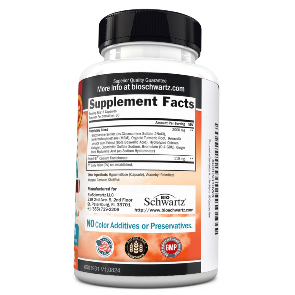 BioSchwartz made in USA following cGMP guidelines.