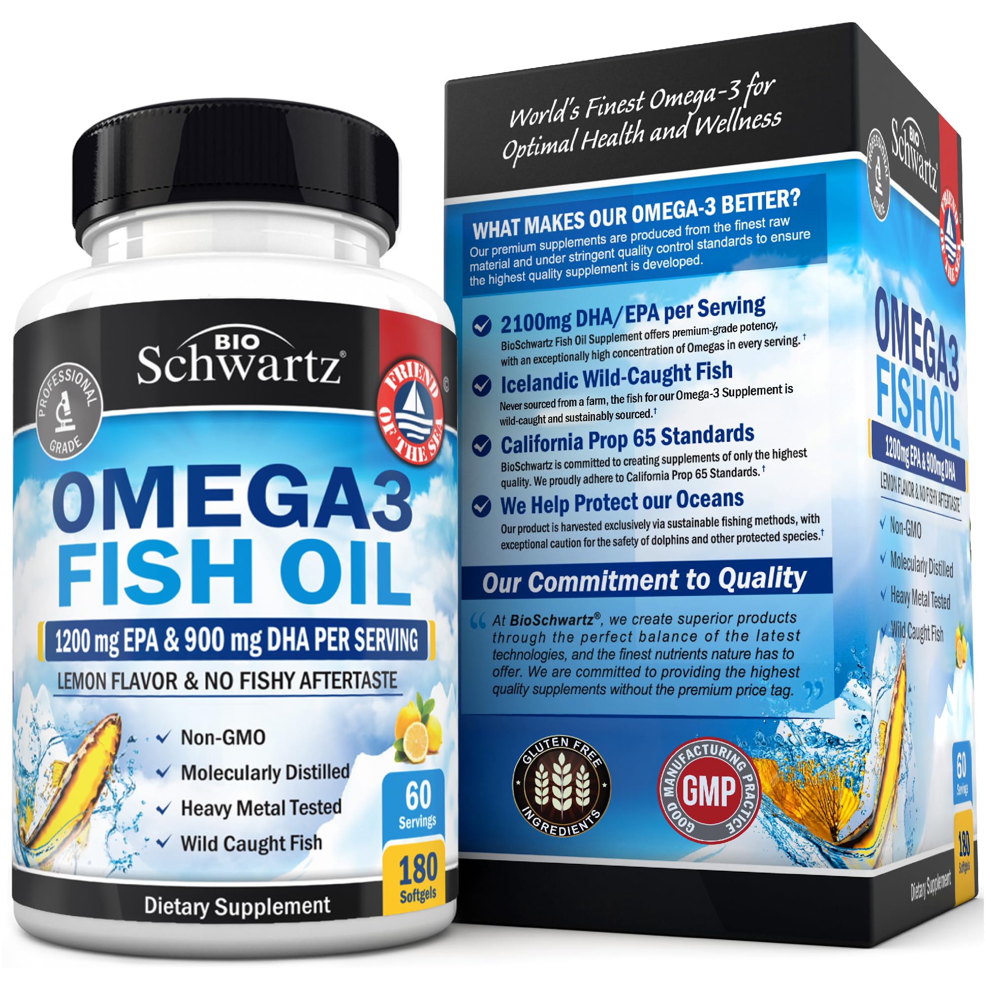 BioSchwartz third-party tested seal confirms purity and potency.