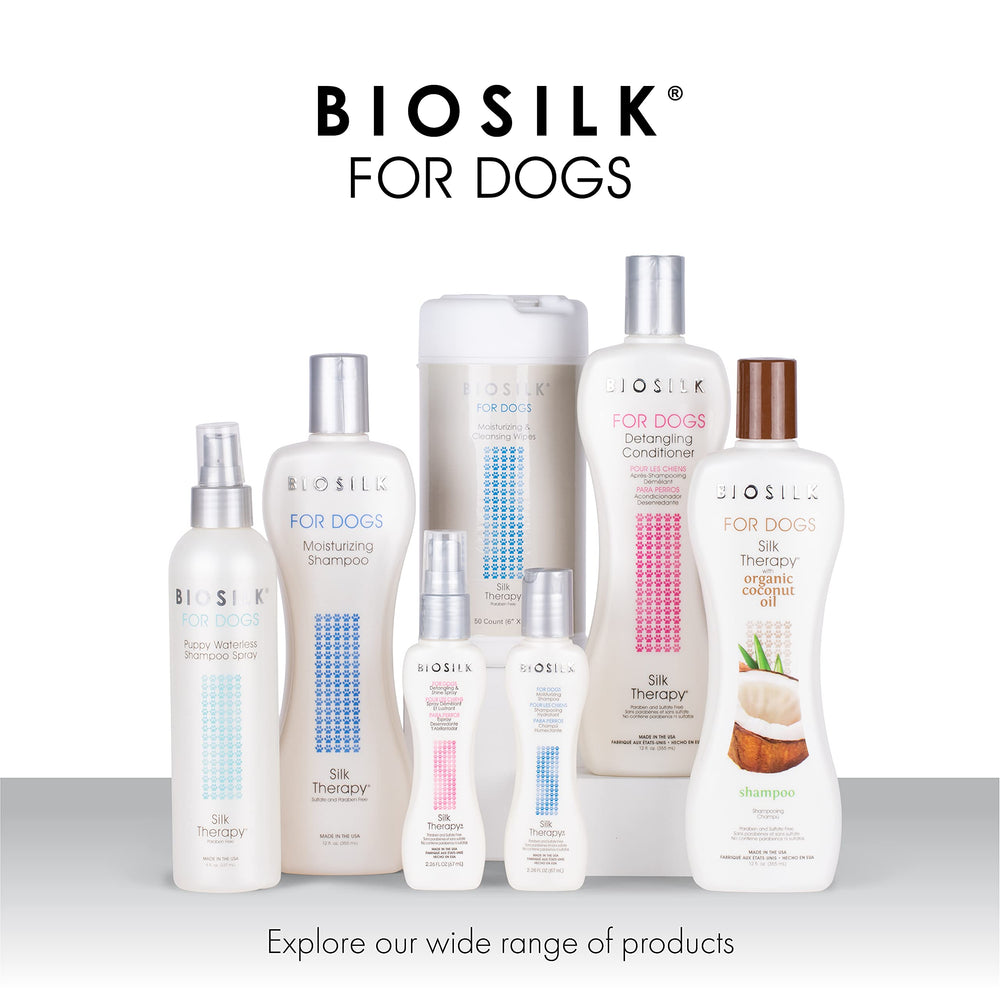 BioSilk for Dogs Silk Therapy soft coat appearance after routine care