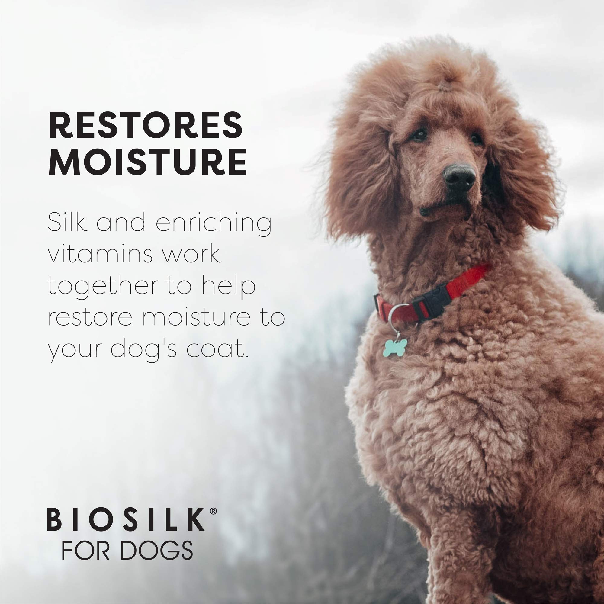 BioSilk for Dogs Silk Therapy formula is safe and pH-balanced.