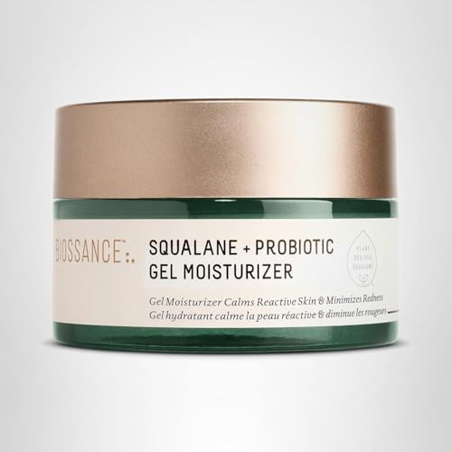 BIOSSANCE graphic of encapsulated probiotics conveys freshness and active delivery.