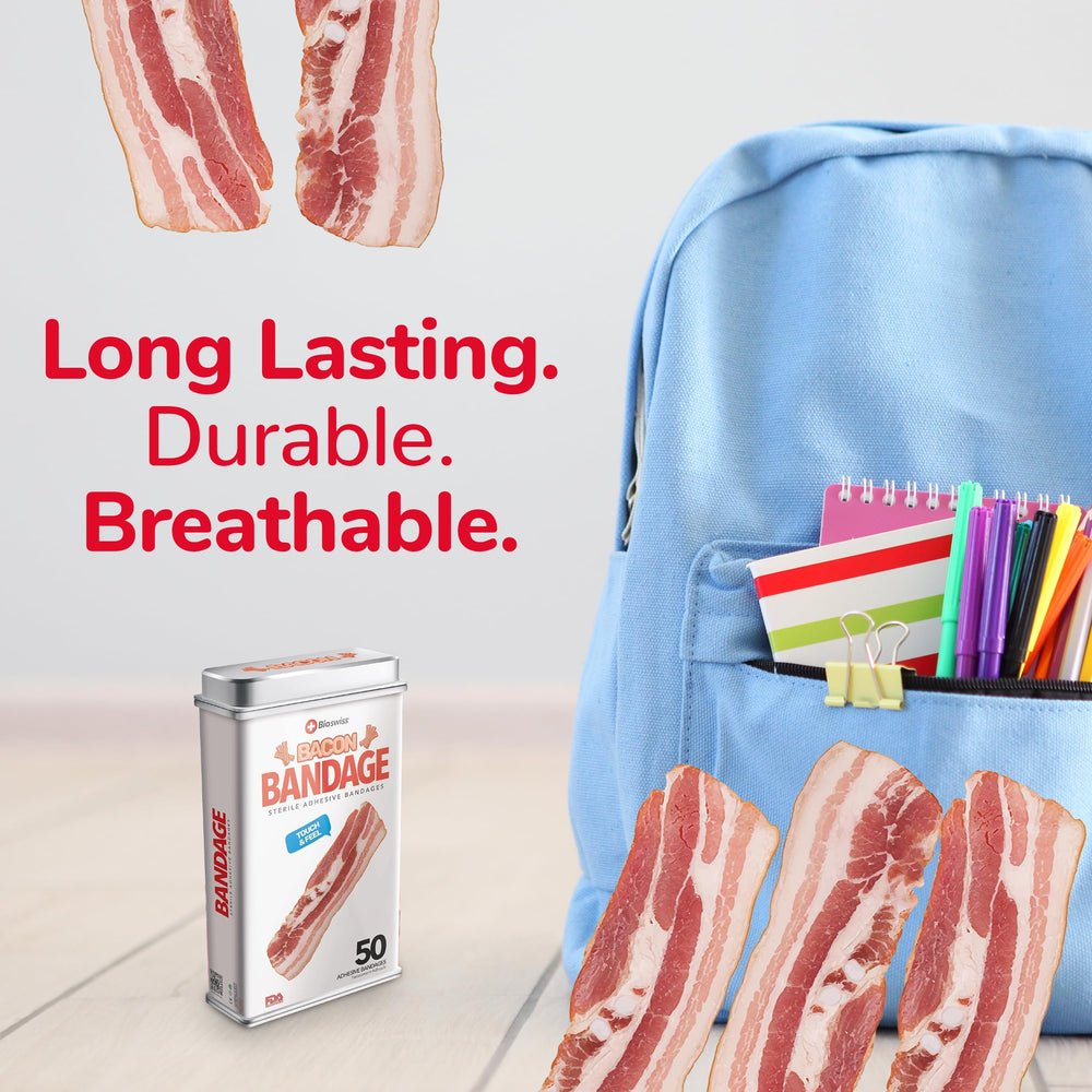 BioSwiss bandages on skin stay put for active days and daily tasks.