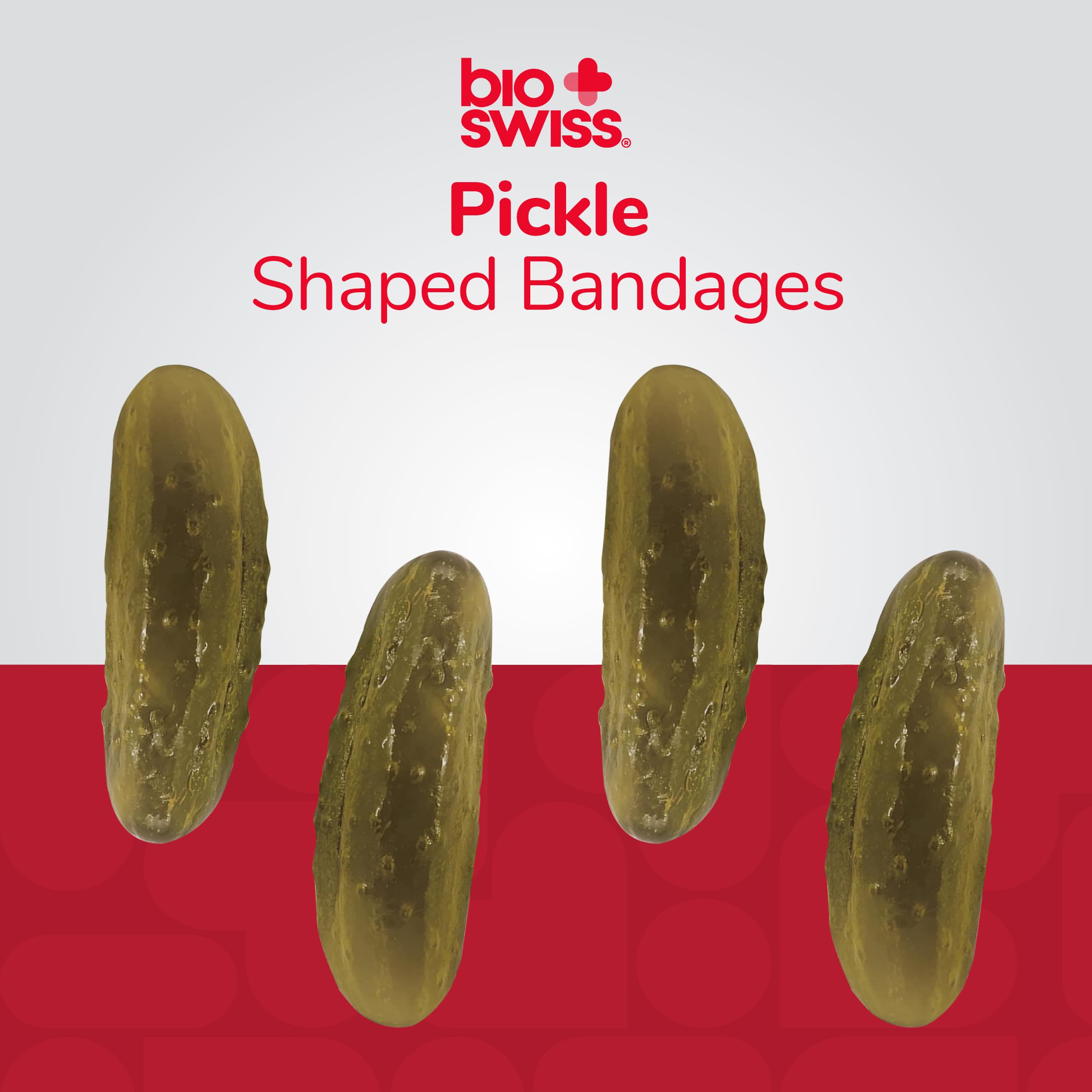BioSwiss nonstick absorbent pad bandage enables gentle removal after use.