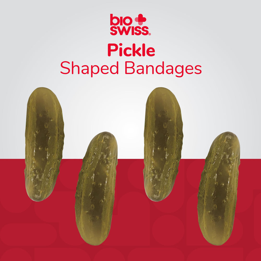 BioSwiss nonstick absorbent pad bandage enables gentle removal after use.