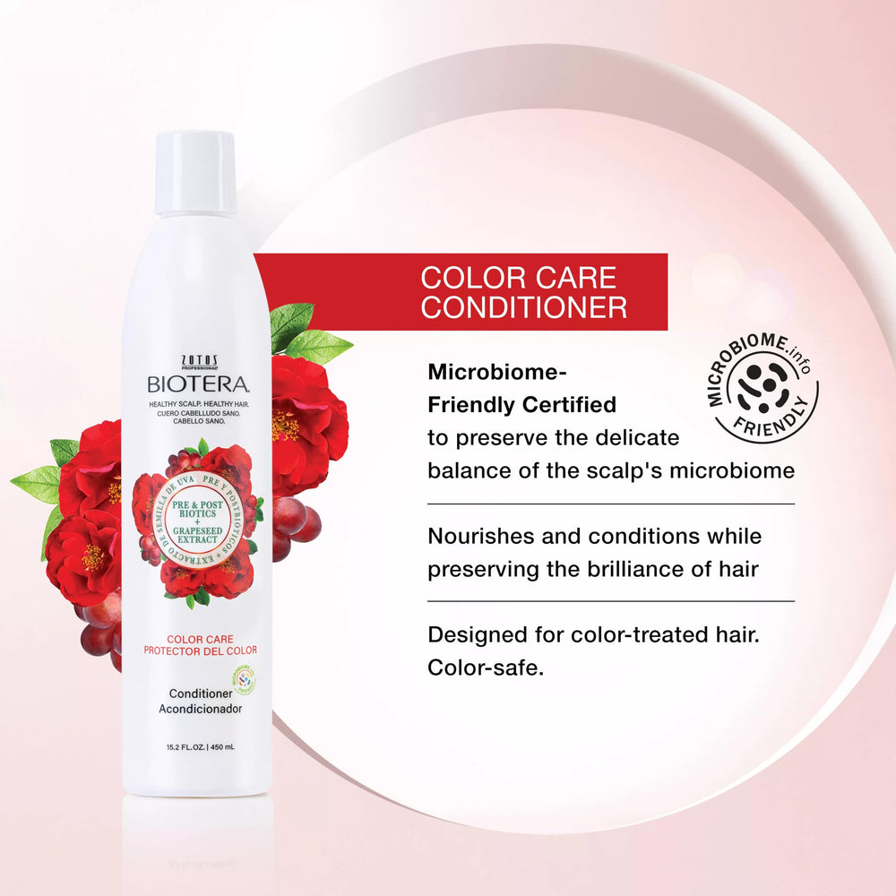 Biotera Color Care Conditioner label closeup highlighting color-safe formula