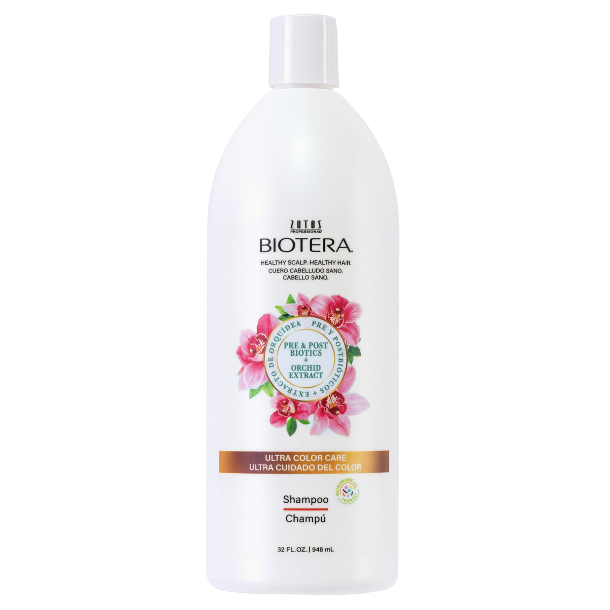 Biotera Ultra Color Care Shampoo bottle-front showing color-safe cleansing for color-treated hair.