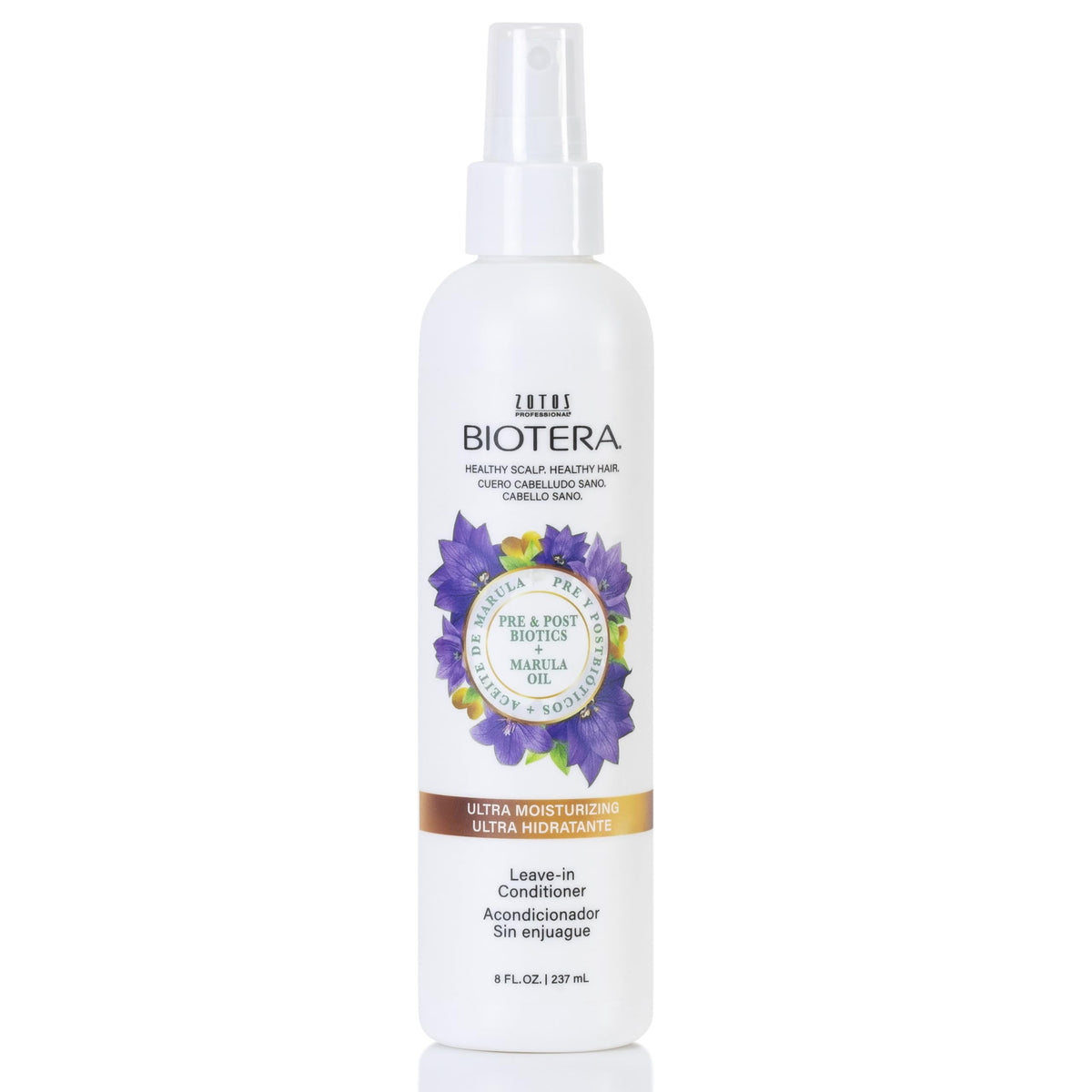 Biotera Ultra Moisturizing Leave-In bottle front view for nourishing hair.