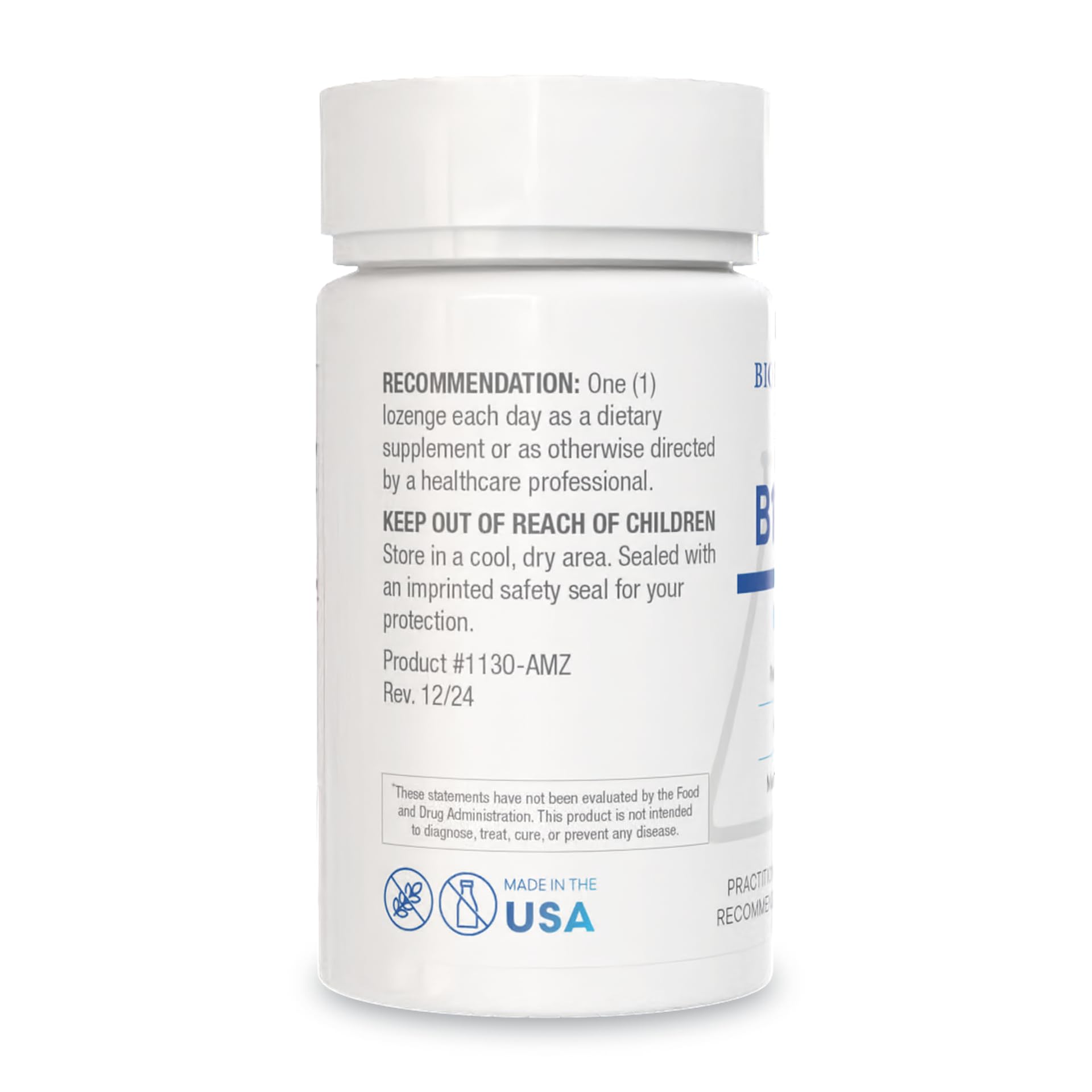 Biotics Research B12-2000 lozenge under tongue dissolving for sublingual intake