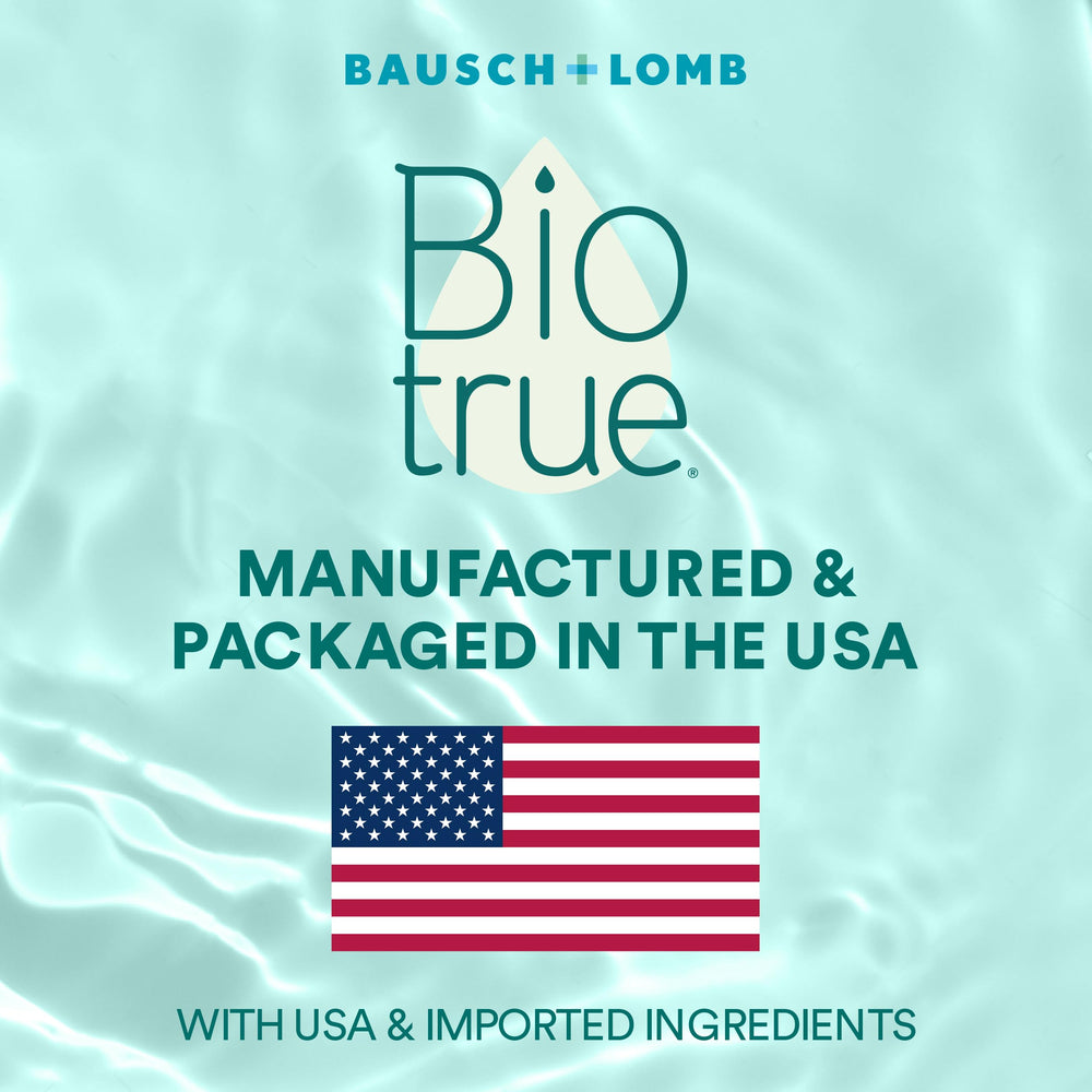 Biotrue is compatible with soft lenses including silicone hydrogel for daily use.