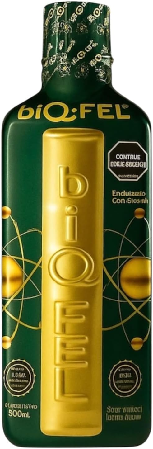 BiQ-FEL daily multivitamin bottle showing energy-boosting botanicals for daily vitality.