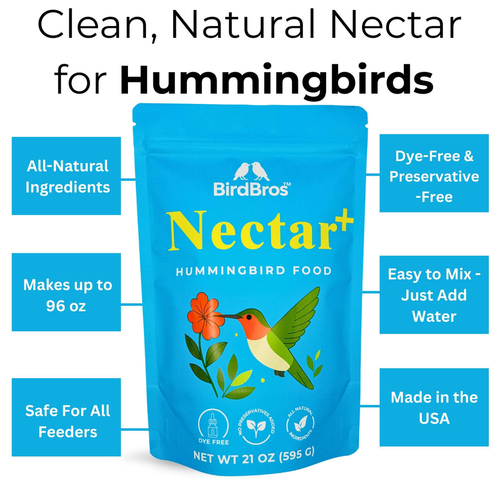 BirdBros nectar powder scoop measuring the perfect mix