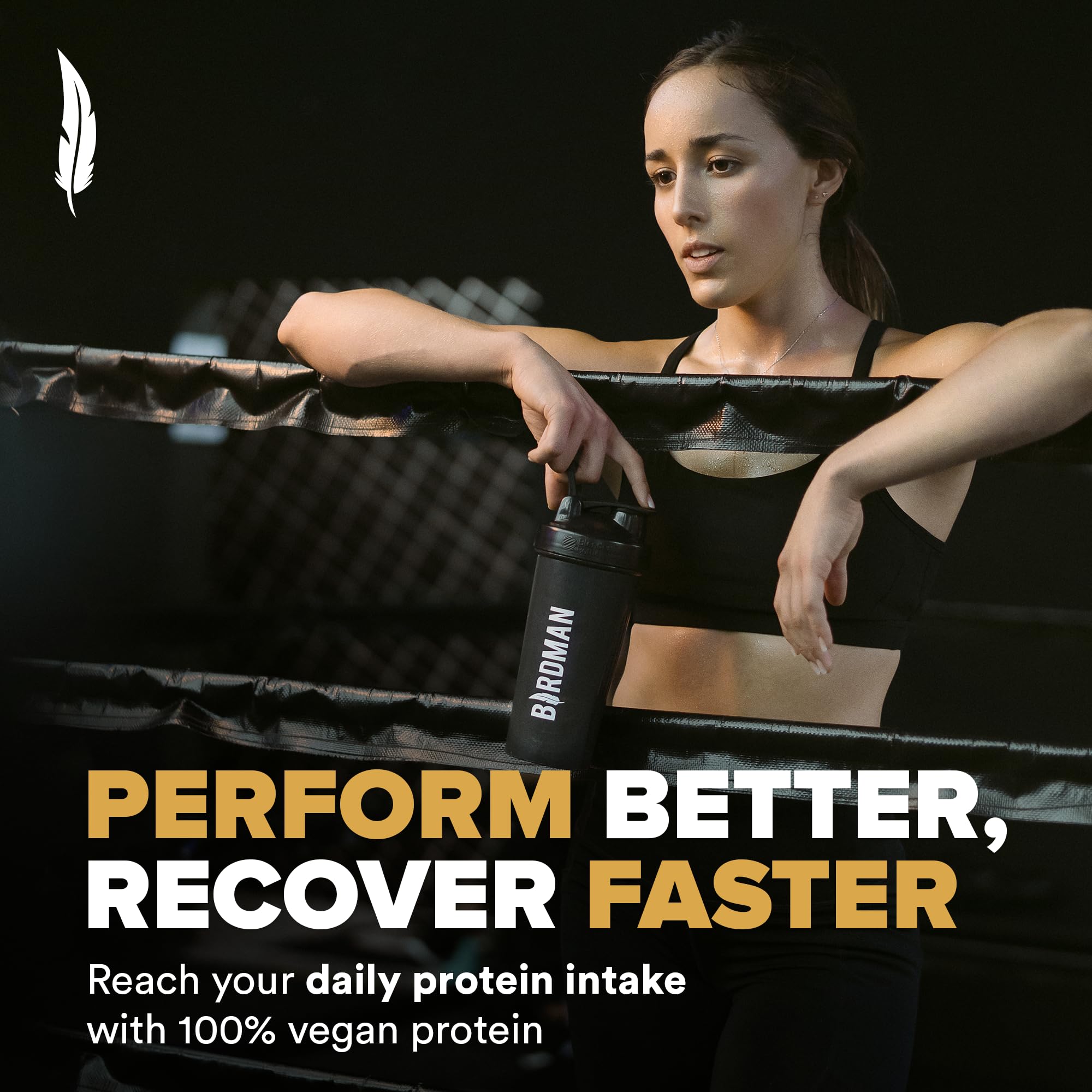 Sustainable, cruelty-free plant-based nutrition from BIRDMAN.