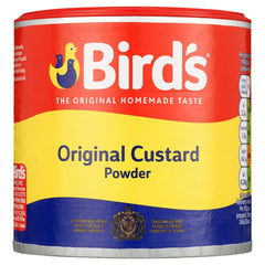Bird's Custard Powder 250g pack ready for quick, creamy desserts.