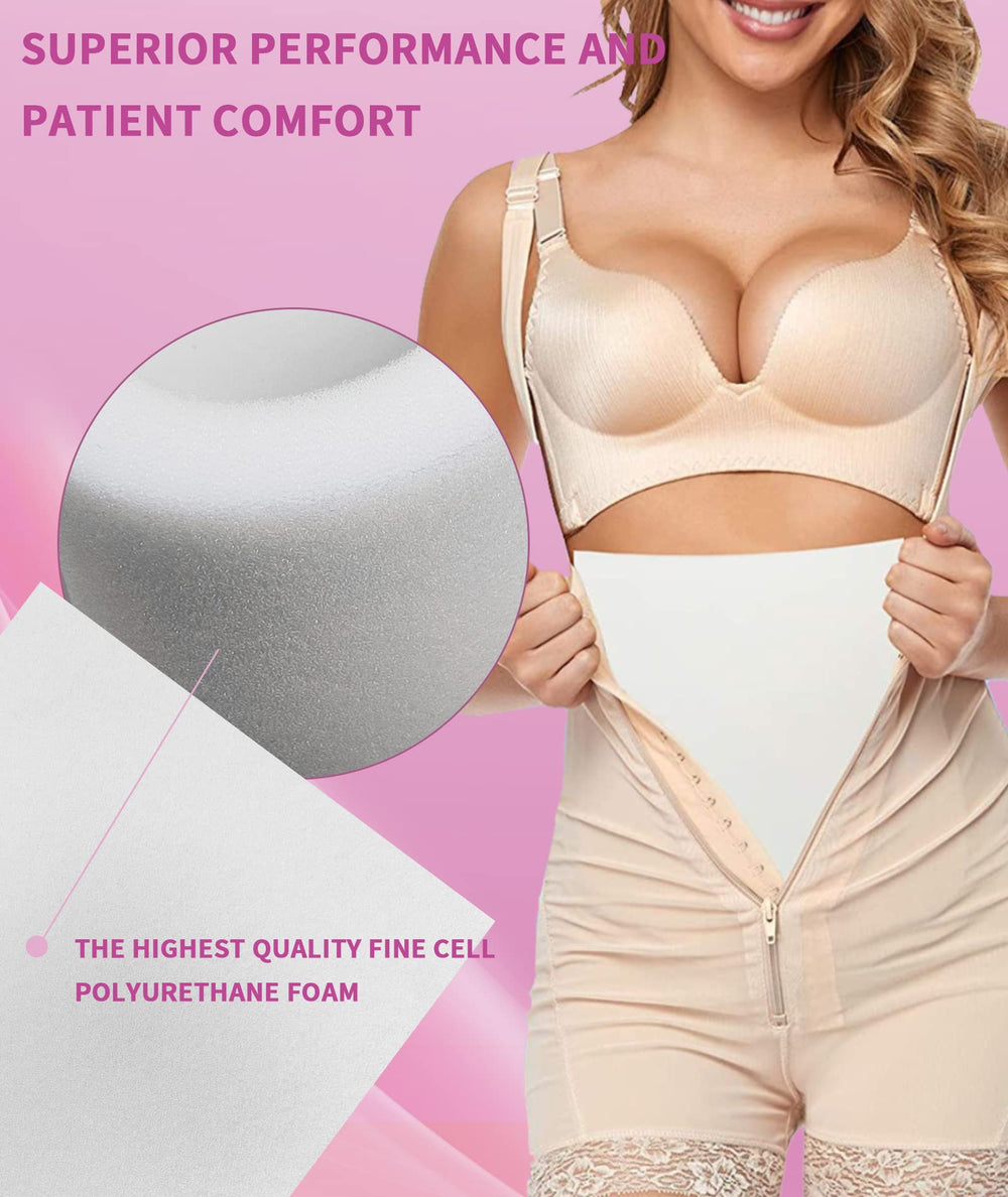 Birllaid post-surgery foam pad with a soft, curved shape.