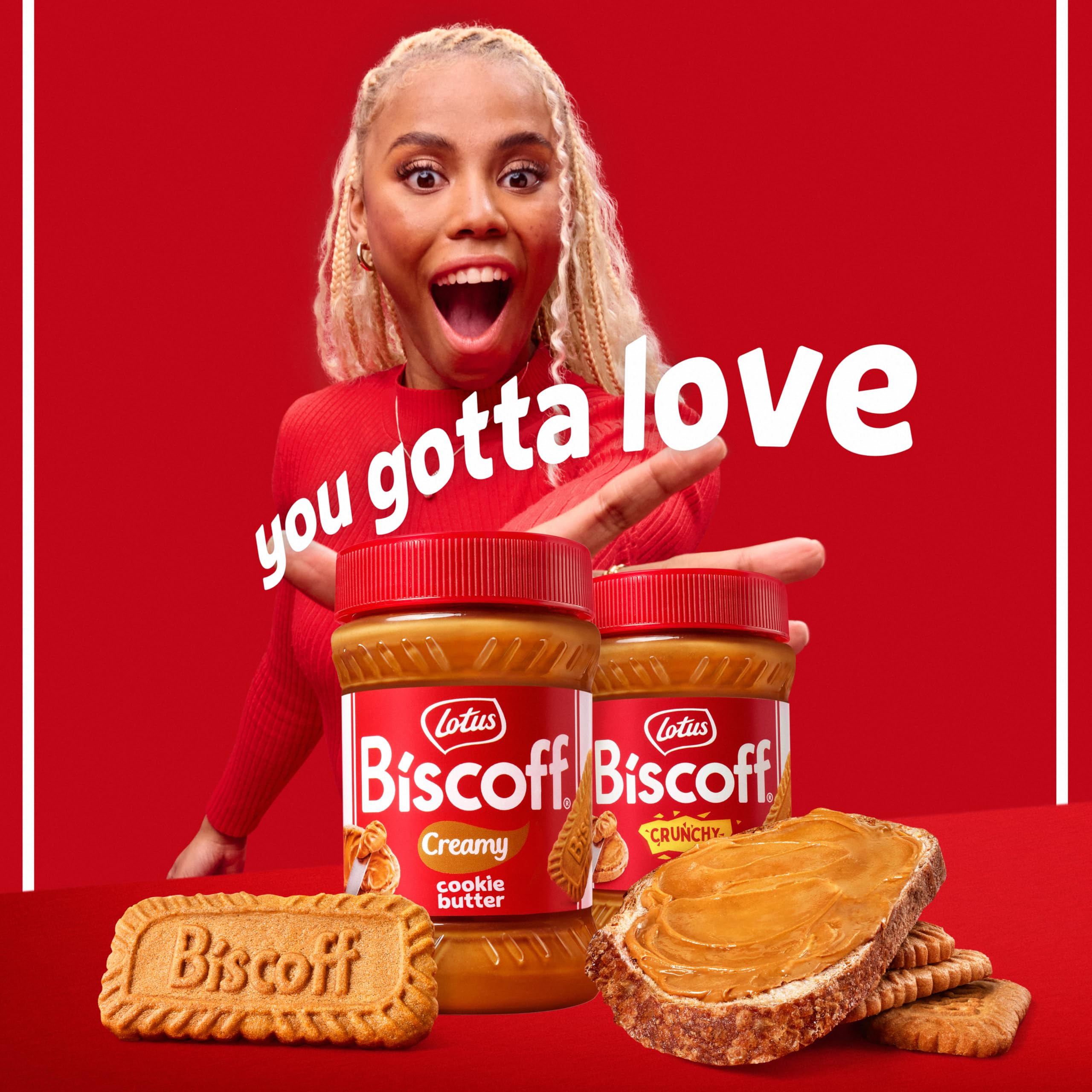 Biscoff Cookie Butter on toast, a warm breakfast idea.