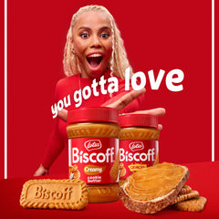 Biscoff Cookie Butter on toast, a warm breakfast idea.