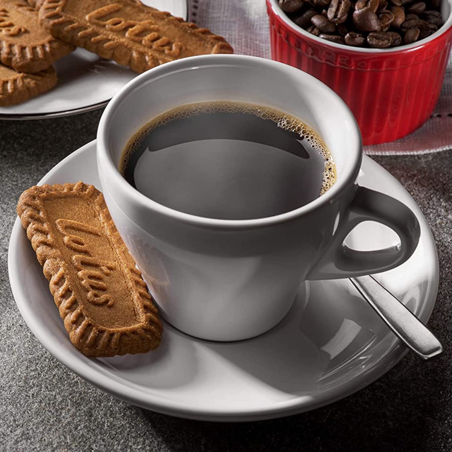 Belgian-made emblem highlights heritage and quality for a timeless treat.